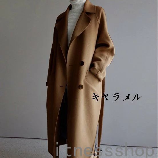 新生活 母の日 ギフト チェスターコート レディース ラシャコート 無地 ロング丈 ゆったり 秋冬 アウター お洒落 厚手暖かい 体型カバー 通勤 あったか 防寒 ホワイトデー