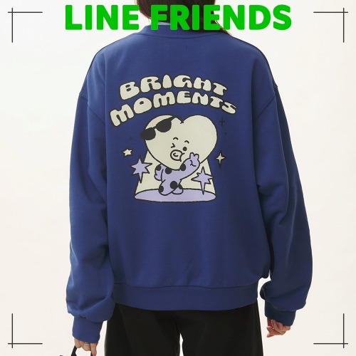LINE FRIENDS公式 BT21 TATA BASIC スウェット 2025 F/W