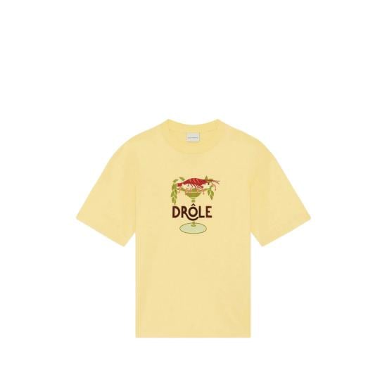 DROLE DE MONSIEUR Men Tops J TS289 CO248 LIYEL YELLOW
