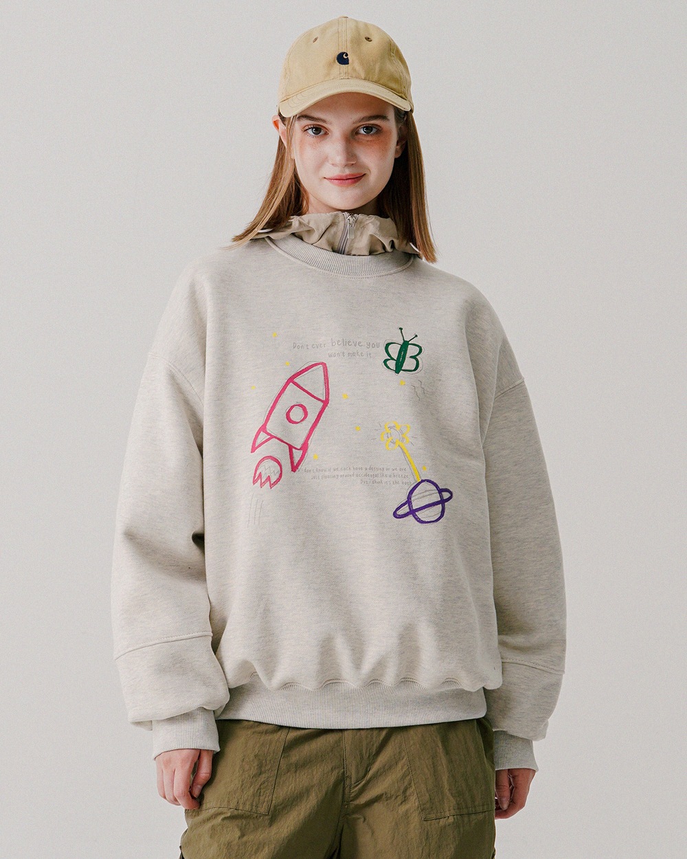 DIARY SWEATSHIRT JNMT7689