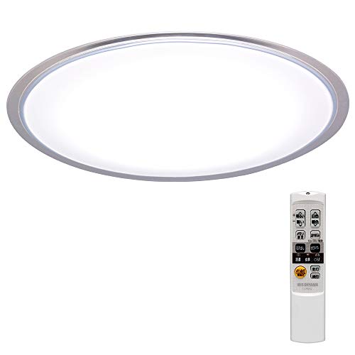 【節電対策】 アイリスオーヤマ シーリングライト 12畳 LED 5200lm 調光10段階 調色11段階 常夜灯 リモコン付 おやすみタイマー