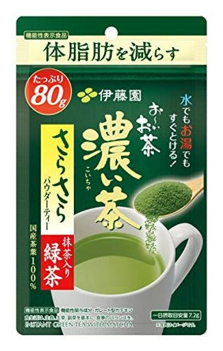 伊藤園 おーいお茶 さらさら濃い茶 粉末 [機能性表...のサムネイル
