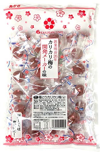 他サイト： 赤城フーズ 種とりカリカリ梅 1袋 230g(大粒) 業務用サイズ 熱中対策の商品画像