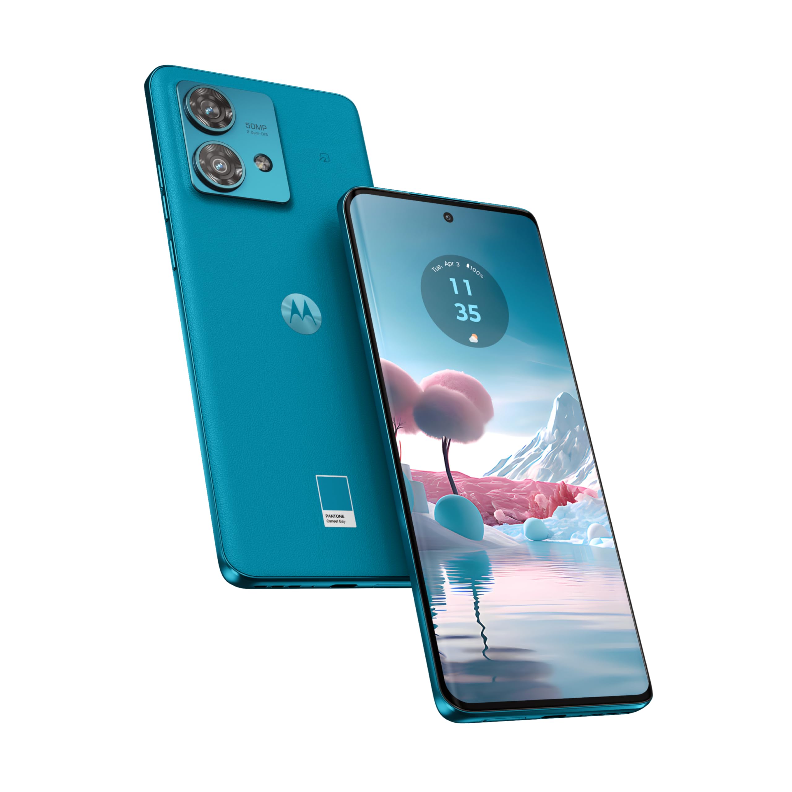 Motorola(モトローラ)motorolaedge40neo8GB/256GBカリビアンブルーSIMフリースマホ本体端末NFC/FeliCa対応正規代理店品6.55インチ有機ELF
