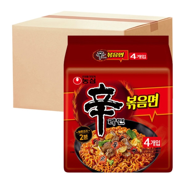 辛ラーメン 炒麺 131g 4入 X 5個(20個) 5,382円