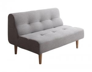 ダイニングソファー 2人掛け単品 おしゃれ 高さ調節