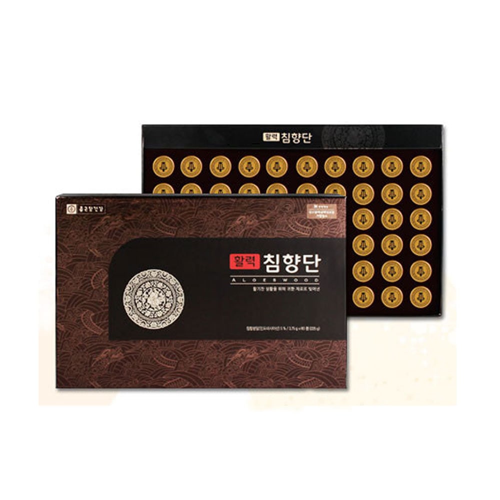 韓国 トレンド 健康補助食品鐘根堂錦香丸60丸活力アロエ気力補充 厳選された伝統的な成分 家族の健康 活力 アギラウッドドンクアイ クズウコンの根 ナツメ はちみつ 祝日ギフトセット 記憶力心身安定