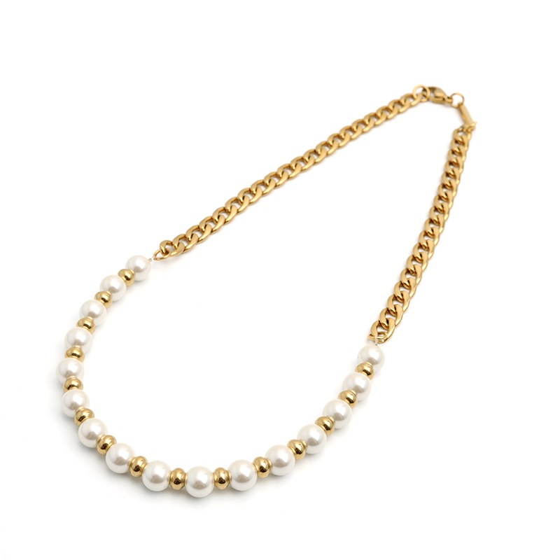 パールネックレス 喜平 [n443-gold]