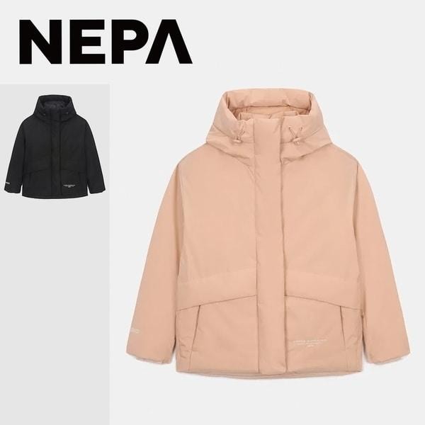 [釜山店] 女性ベントゥスウィンドストッパー2Lフード付きダウンジャケット7K82056