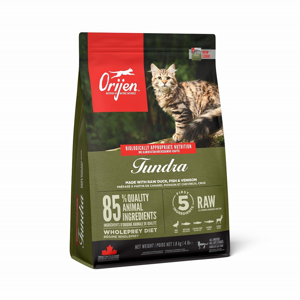オリジン（カナダ産） ツンドラキャット 1.8kg【キャットフード】【正規品】