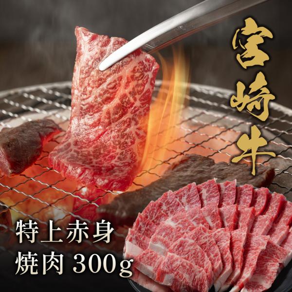 宮崎牛 特上赤身 焼肉 300g / 牛肉 ギフト
