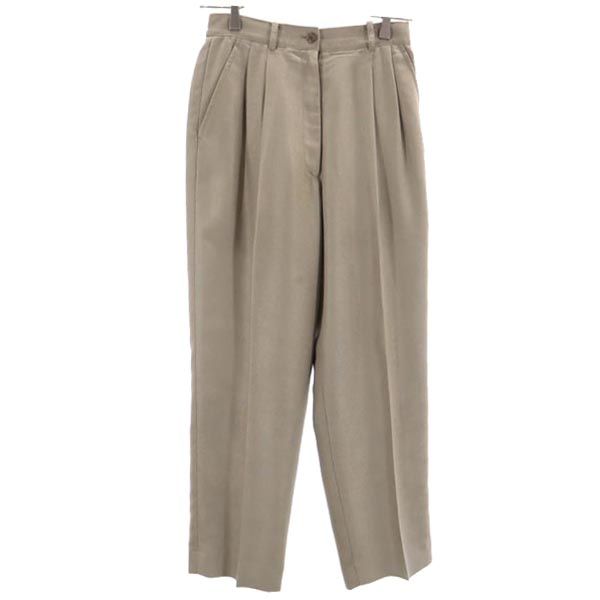 ゴルフ 日本製 ロゴ刺繍 ゴルフ パンツ 2 ベージュ系 GOLF レディース