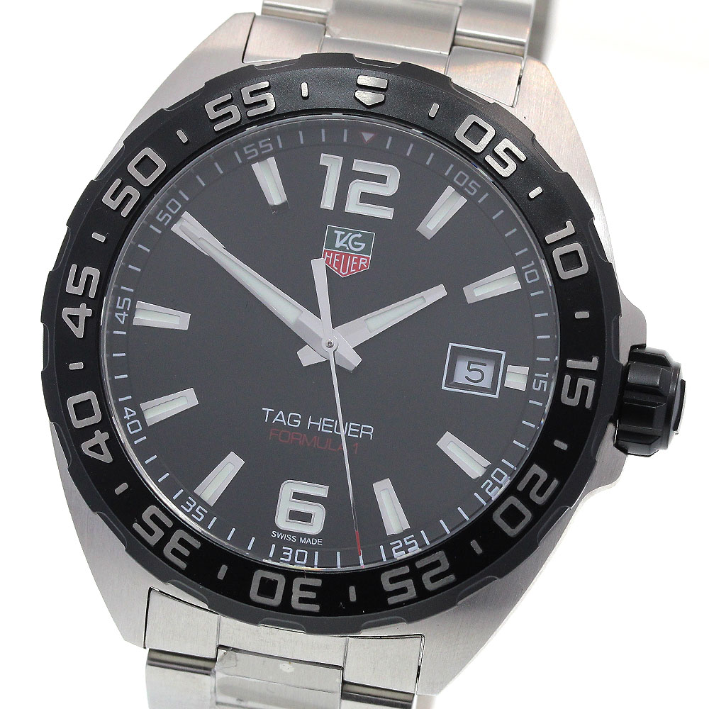 タグホイヤー TAG HEUER WAZ1110 フォーミュラ1 デイト クォーツ メンズ 極美品 箱・保証書付き_847808【中古】