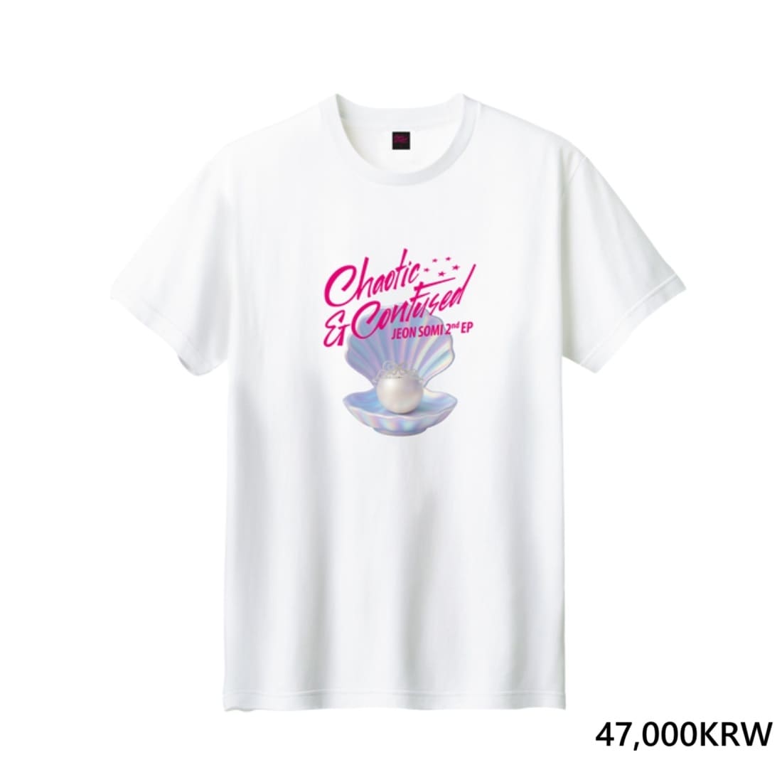 JEON SOMI x OLIVE YOUNG 2nd EP ALBUM [Chaotic & Confused] POP-UP GEM PIT T-SHIRT