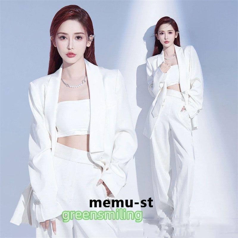 新しい子供用ダンスウェア ダンス衣装 セットアップ レディース 大人 白 パンツ ホワイト 無地 ダンススーツ ヒップホップ ジャズダンス 衣装 韓国 ダンス衣装 セットアップ 2枚購入で1080円O