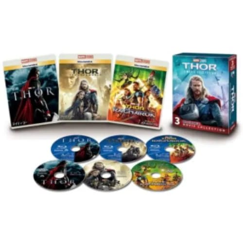 【BLU-R】マイティ・ソー MovieNEX 3ムービー・コレクション(期間限定)(ブルーレイ+DVD+DigitalCopy)