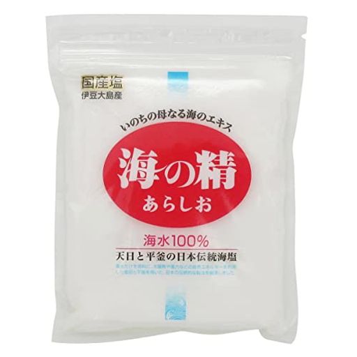 海の精 国産塩 伊豆大島産 あらしお 240G×4袋