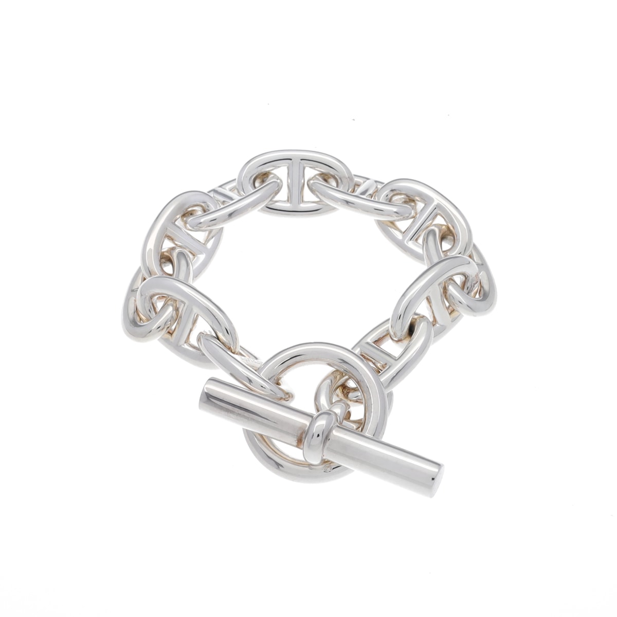 シェーヌダンクル TGM 11リンク ユニセックス Ag925 ブレスレット Aランク 中古 銀蔵