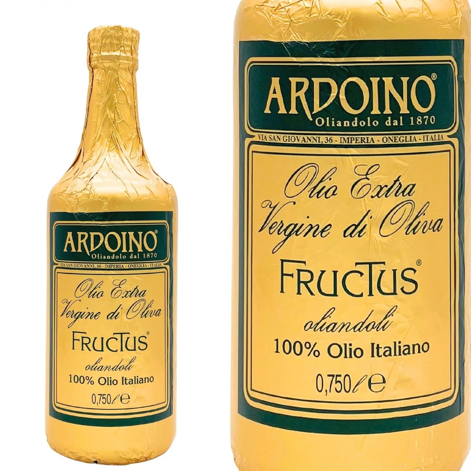 アルドイーノ エキストラヴァージンオリーブオイル フルクトゥス 750ml アルドイノ 5,324円