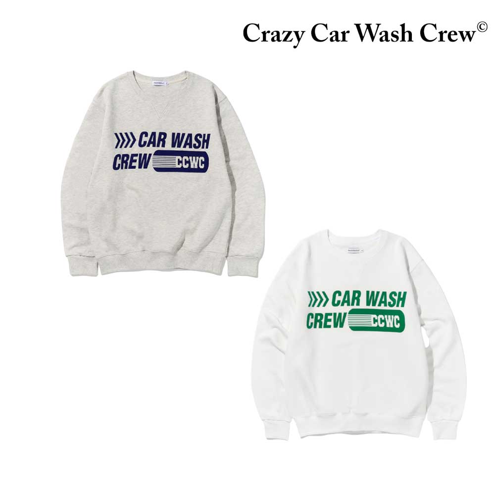 [Crazy Car Wash Crew] OBLIQUE SWEATSHIRTS