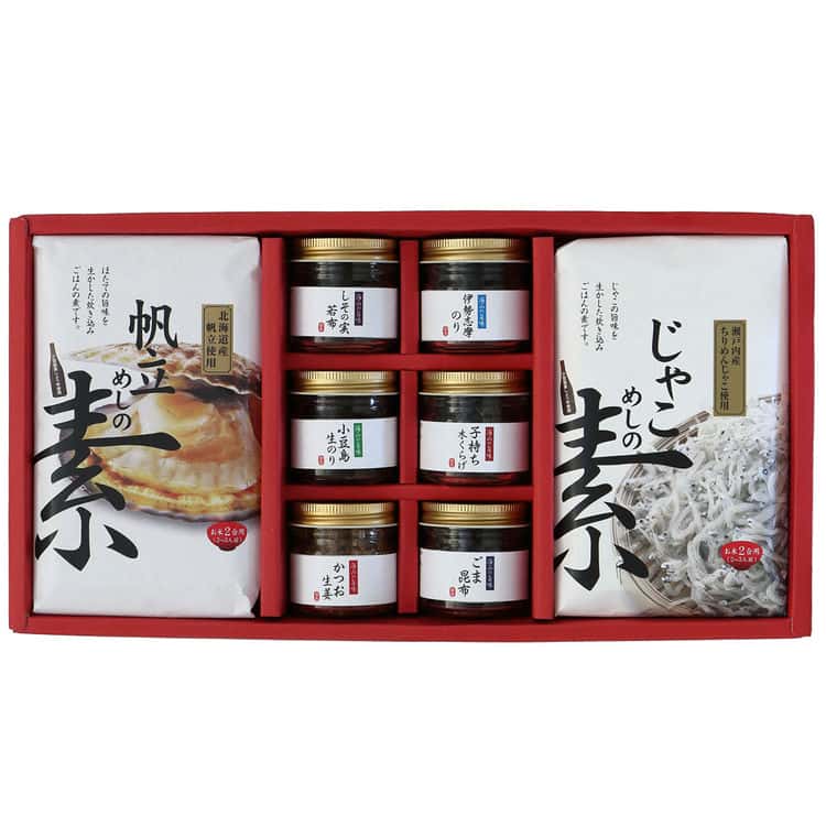 香川 宝食品 釜めしの素＆小豆島佃煮セット 離島は配送不可 2330038 お歳暮 お中元 お土産 ご進物 ギフト 贈り物に最適