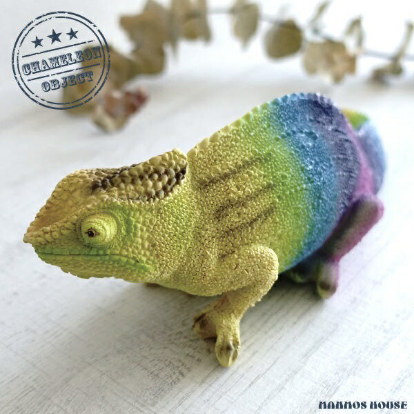 Qoo10] カメレオン 置物 おしゃれ オブジェ 雑