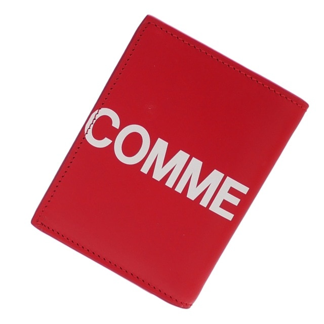 【数量限定特別価格】 コムデギャルソン COMME des GARCONS Huge Logo Card Case カードケース RED レッド 271-000397-013