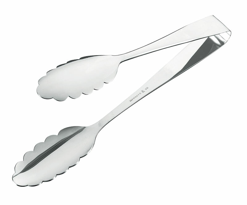 （まとめ買い）日本メタルワークス 18-8IKD抗菌ロール式厚口1pc万能トング 大 [x3]