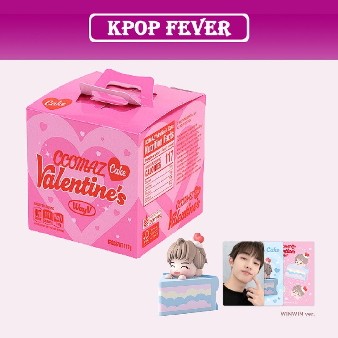 WayV CCOMAZ VALENTINEs CAKE