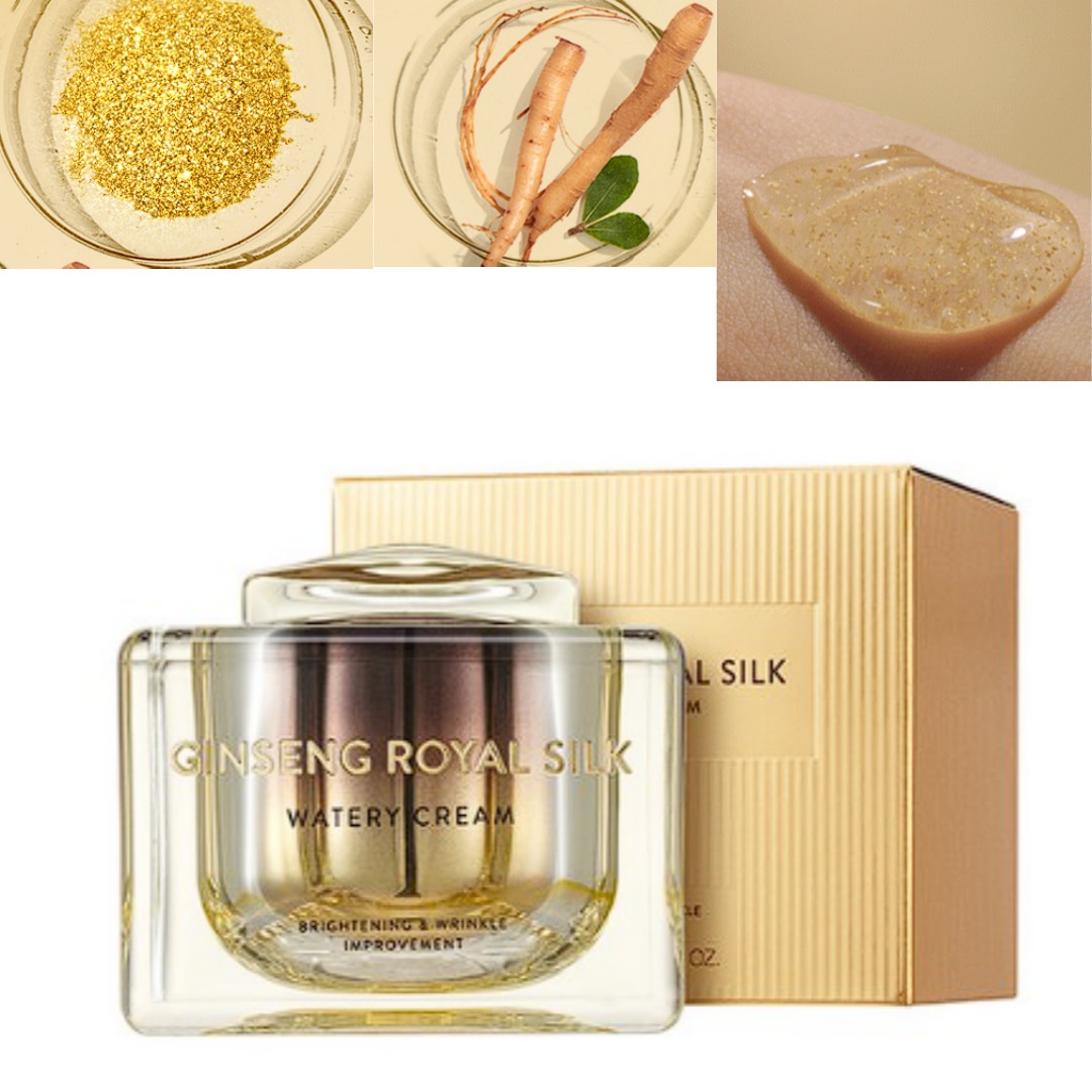 ジンセンロイヤルシルクウォータリークリーム 60g×2 楽天市場】【公式】ジンセンロイヤルシルクウォータリークリーム