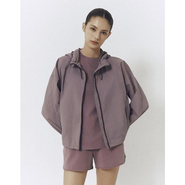 NEW 女性 ナイロン フード付きウインドブレーカー 05376508