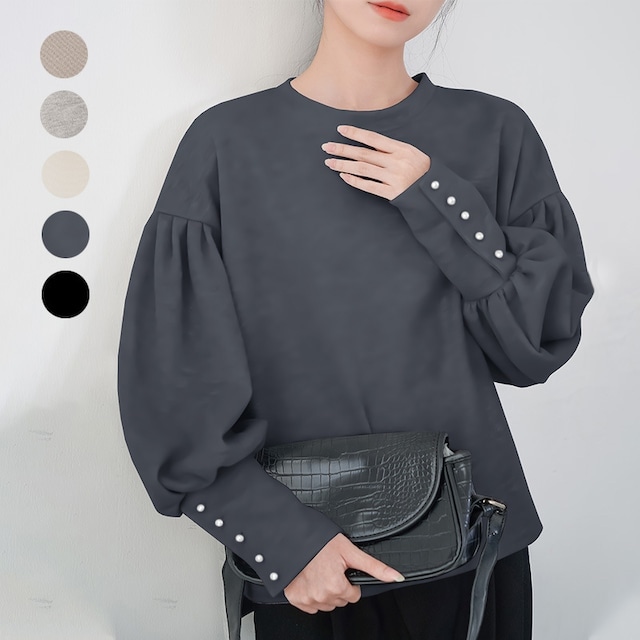 ランタンスリープ パーカー Lantern-Sleeve Pullover 5,151円