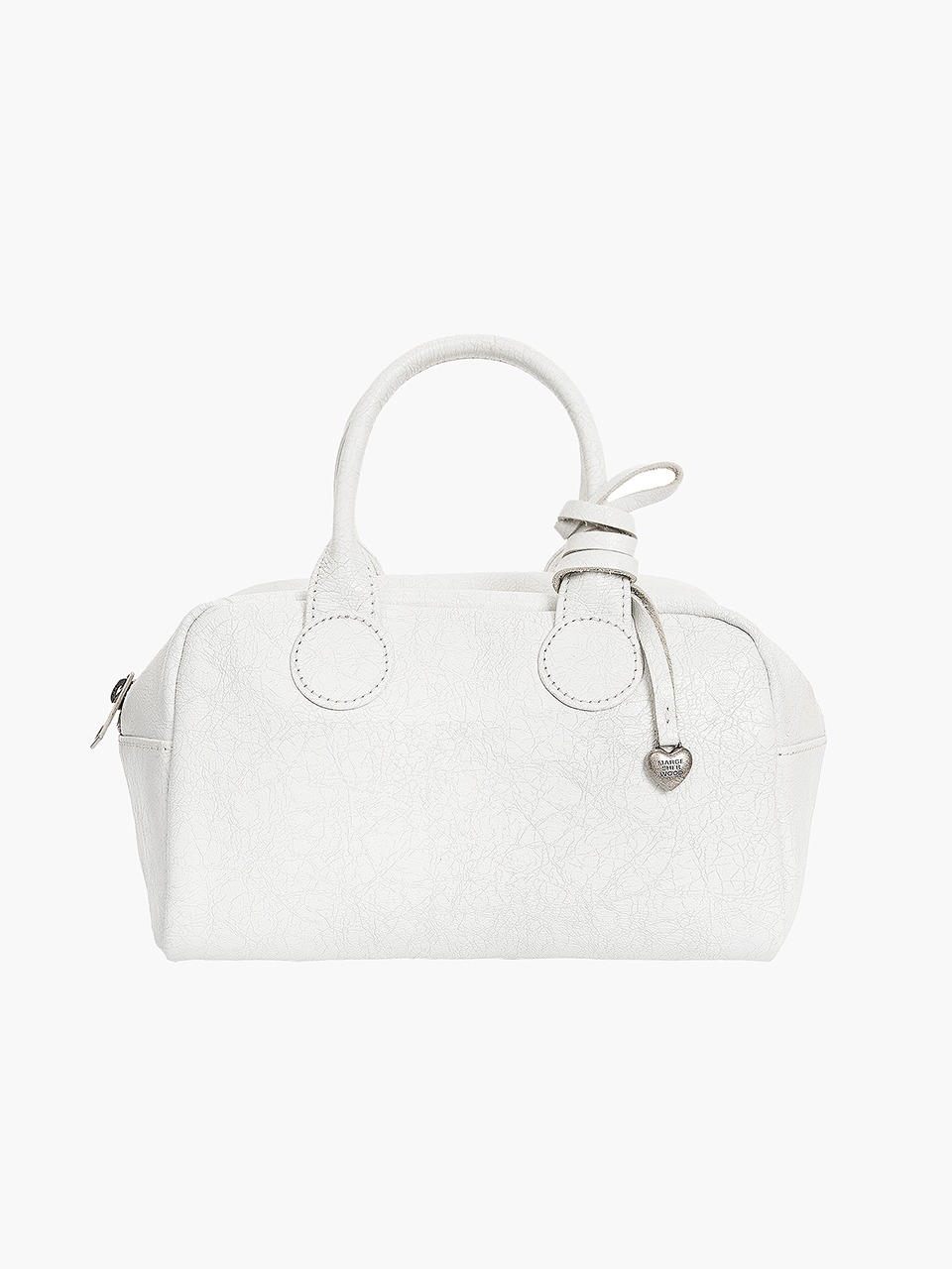【MARGESHERWOOD】 SOFT BOWLING BAG : OFF WHITE CRACKED