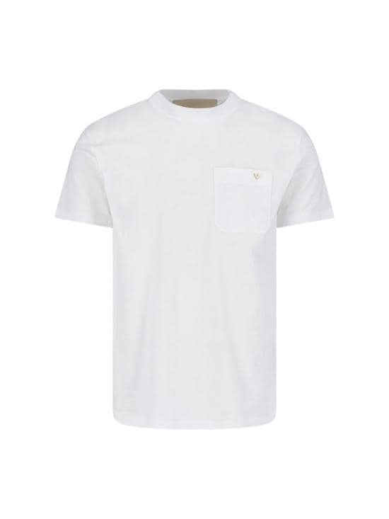 VALENTINO GARAVANI Men T-Shirts 8V0MG10VBGR0BO White