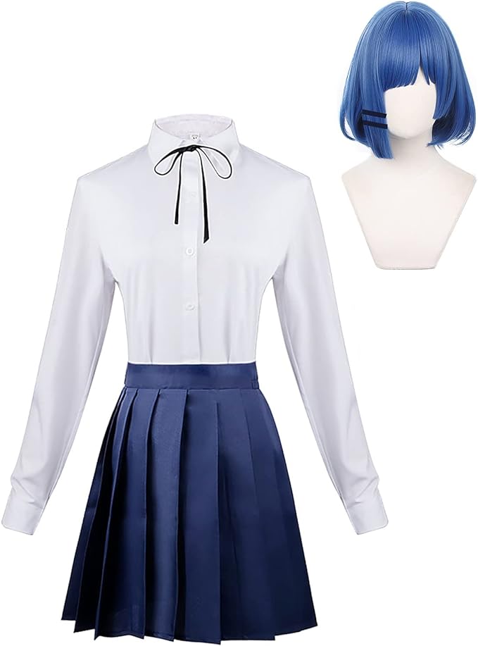 ぼっちざろっく コスプレ 山田 リョウ ウィッグ付き 制服 コスプレ衣装