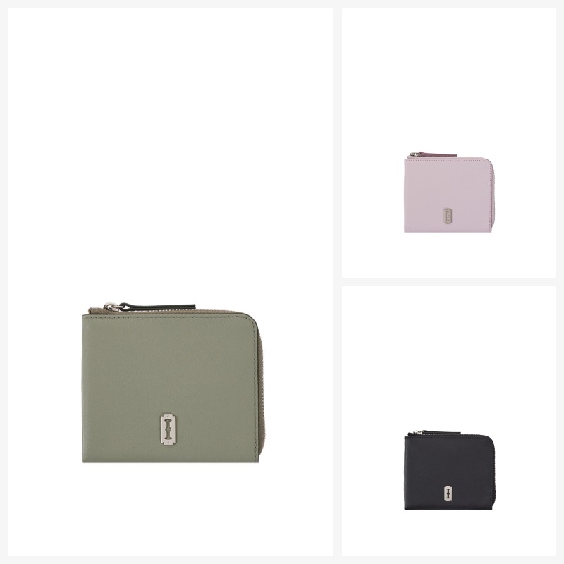 【VUNQUE】25FW PERFEC SLIM ZIPPER HALF WALLET : 3COLORS