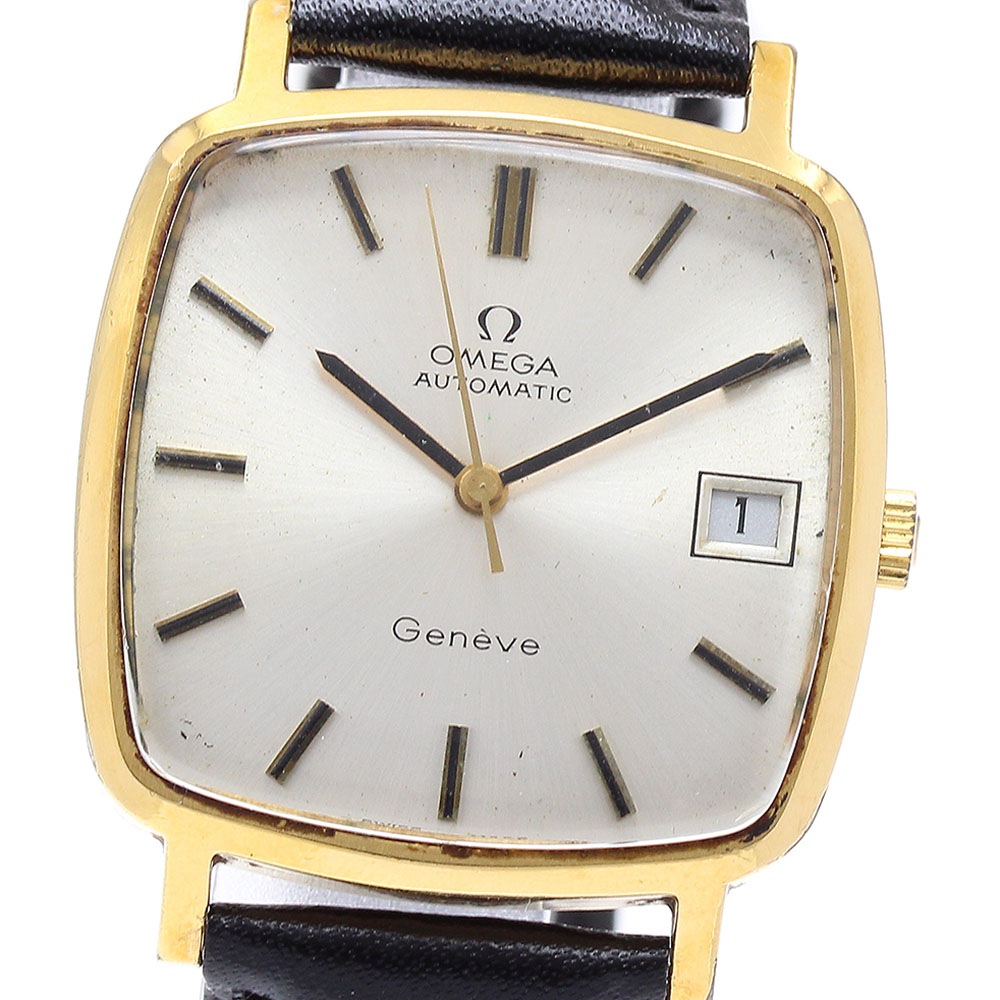 オメガ OMEGA 162.0060 ジュネーブ スクエア Cal.1012 デイト 自動巻き メンズ _885856【中古】