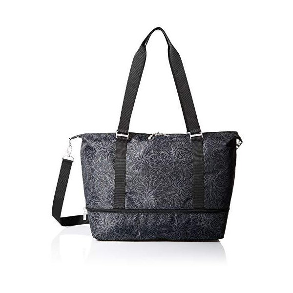 Baggallini Expandable Carry On Duffel， Midnight Blossom 並行輸入品