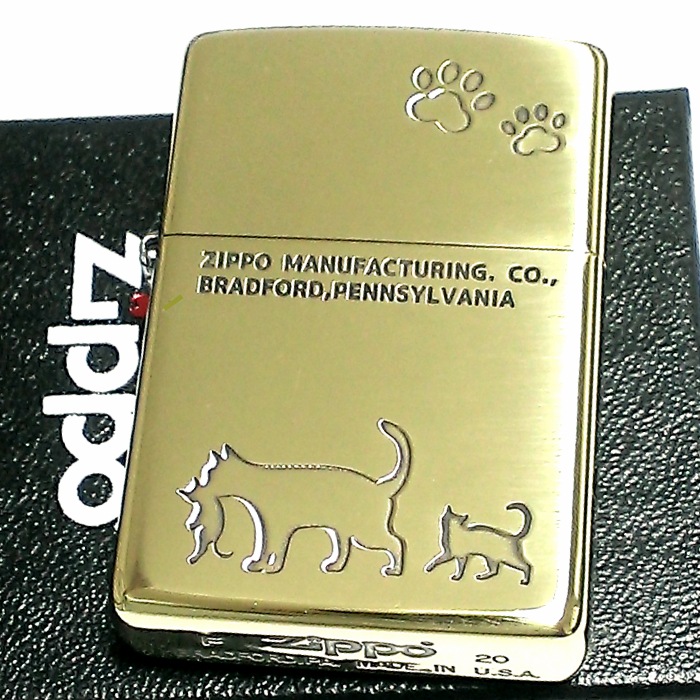 ランキング2021 ライター ZIPPO 猫 プレゼント ギフト キャットシリーズ 可愛い ゴールド 女性 メンズ おしゃれ いぶし仕上げ 真鍮 ジッポ その他