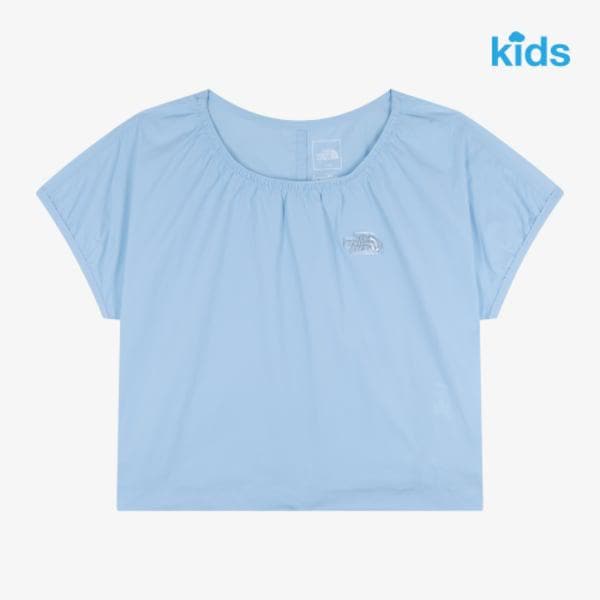 ガールズ アイスマックス 半袖Tシャツ NT7US31T ライトブルー
