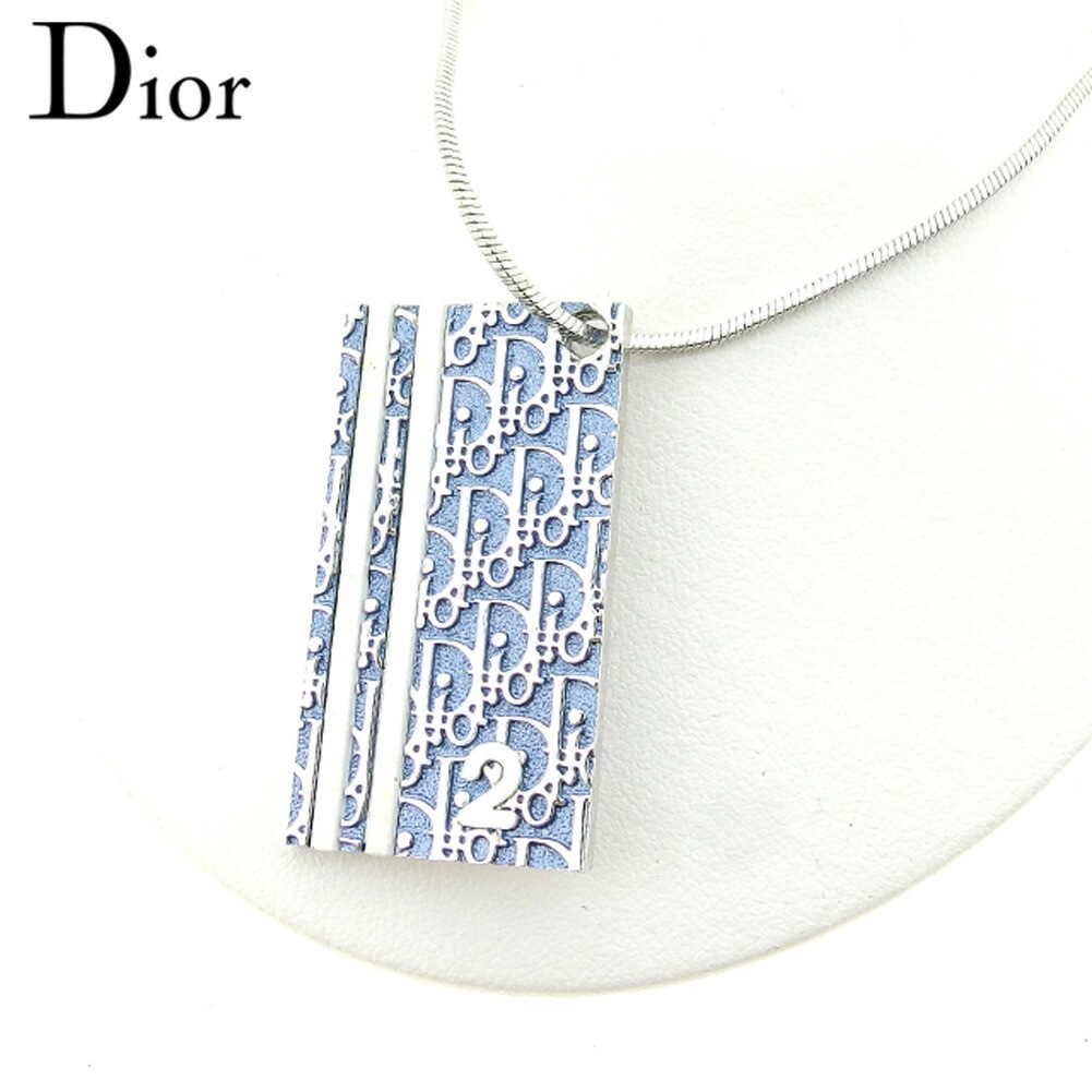 ネックレス アクセサリー トロッター シルバー ブルー 中古