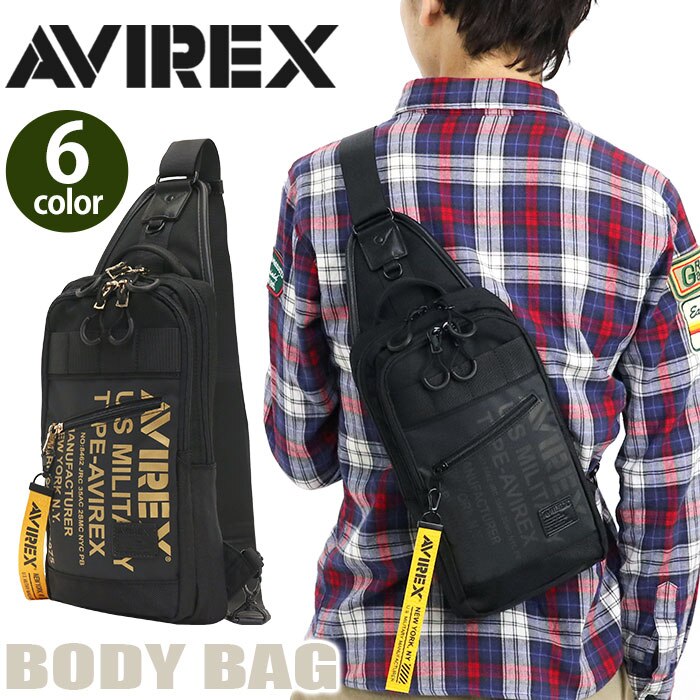 ボディバッグ AVIREX EAGLE アビレックス ボディ ショルダー ショルダーバッグ