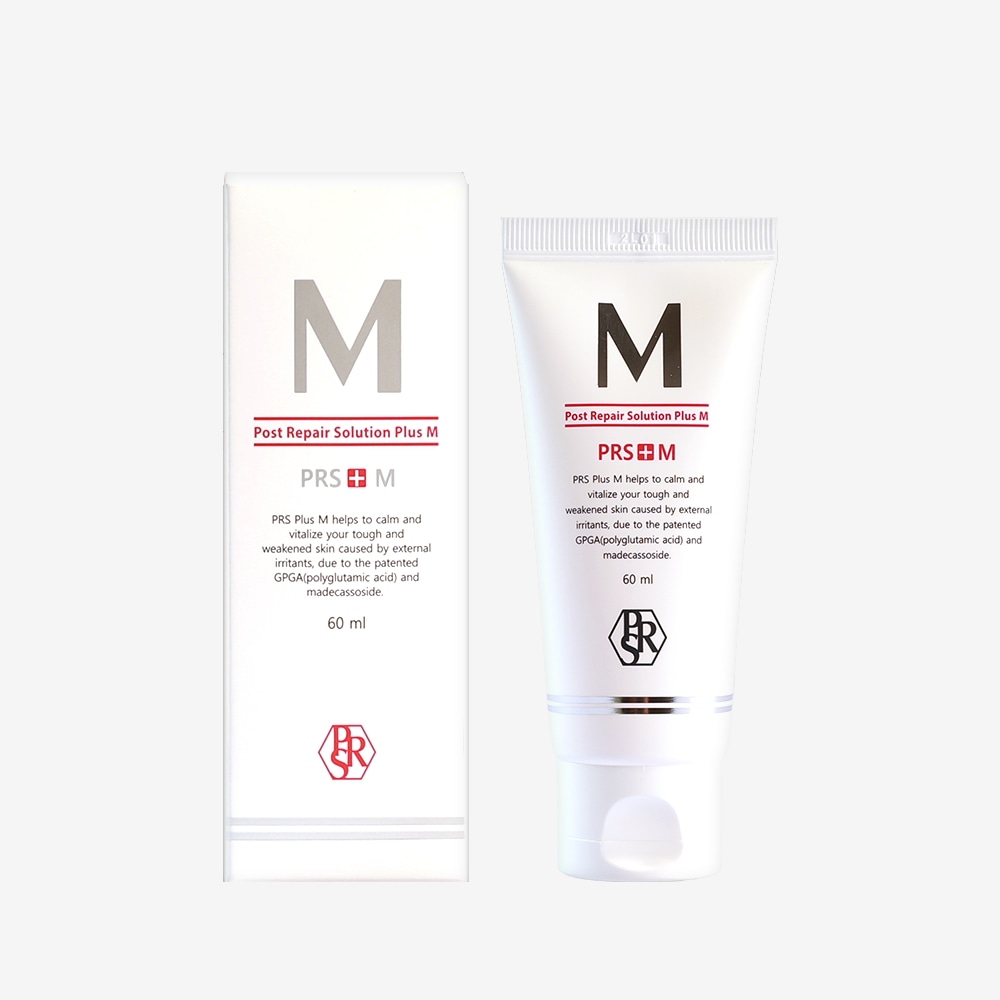 PRS + M 皮膚科 病院 美容 施術後処置 専門 クリーム 強い保湿 鎮静 バリア 保護60ml