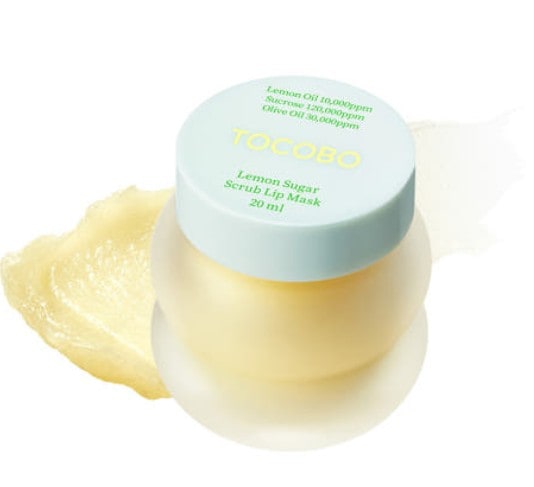 レモンシュガー スクラブ リップマスク 20 mL × 2本セット
