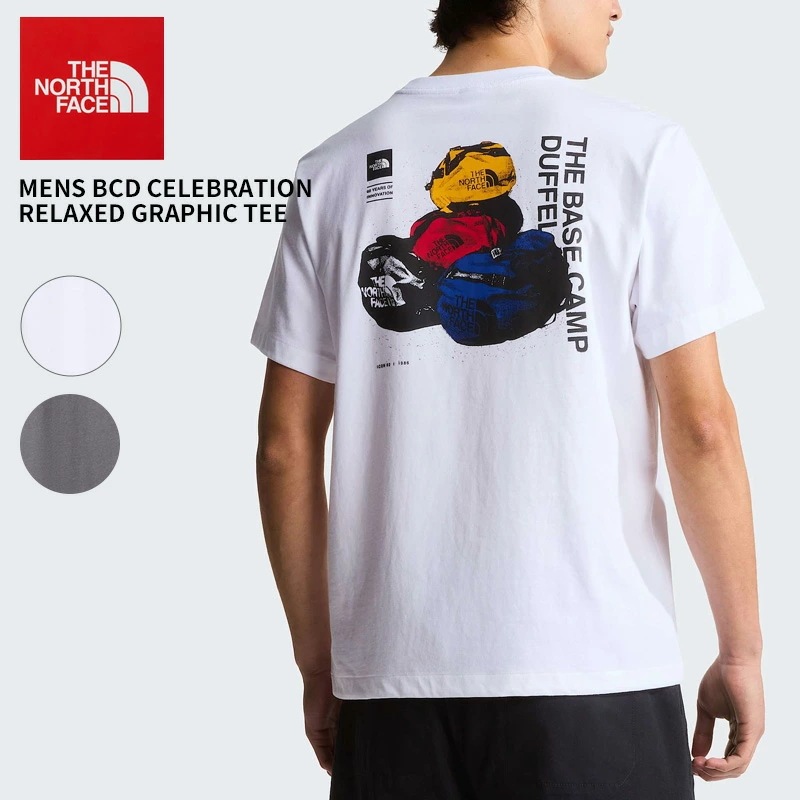 ザ・ノースフェイス メンズ 半袖Tシャツ THE NORTH FACE BCD セレブレーション リラックス グラフィックTシャツ NF0A8GAQ
