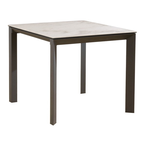 筑波産商 TKB-GN90-WH セラミックテーブル ダイニング ホワイト W900 メーカー直送