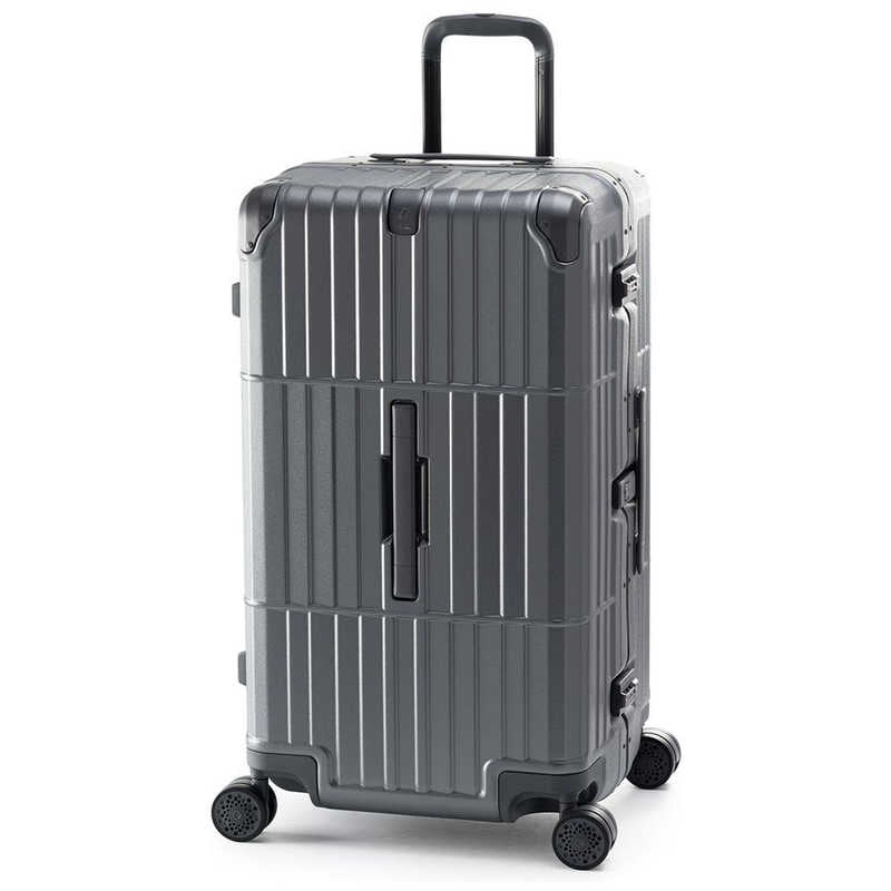 ディパーチャー　スーツケース フレームタイプ 宿泊目安：10日間以上 101L 10年保証 大型 TSAロック搭載 departure ストーングレー　HD-515-2992