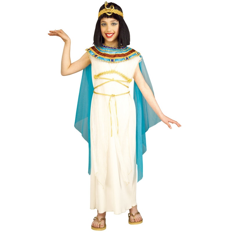 コスプレ 仮装 クレオパトラ 子ども用 S 【 コスプレ ハロウィン 仮装 コスチューム 子供 民族衣装 エジプト 伝統衣装 ナイル エジプト文明 キッズ こども パーティーグッズ 】