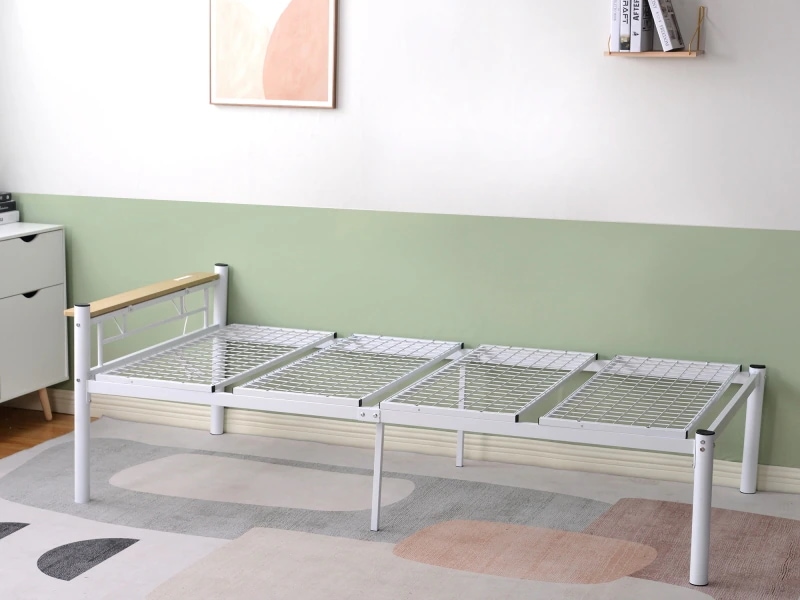 ベッド シングルベッド パイプベッド 一人暮らし コンセント付き 子供部屋 シングル おしゃれ ベッドフレーム 収納 北欧風 子供部屋 スチール 耐震