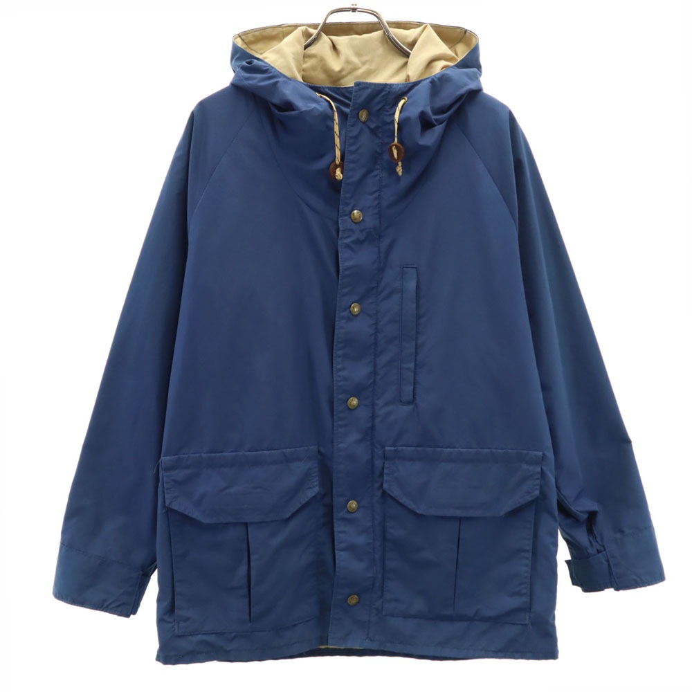 70s イエローストーンタグ ヴィンテージ 長袖 ゴアテックス アウトドア ナイロンジャケット M ネイビー系 GORE-TEX メンズ